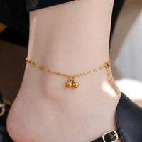 Double Ball Charm Anklet - view 2