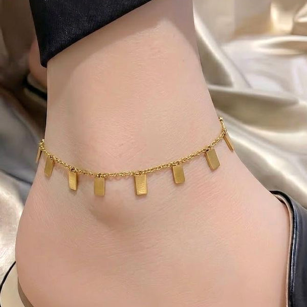 Fringe Tag Anklet