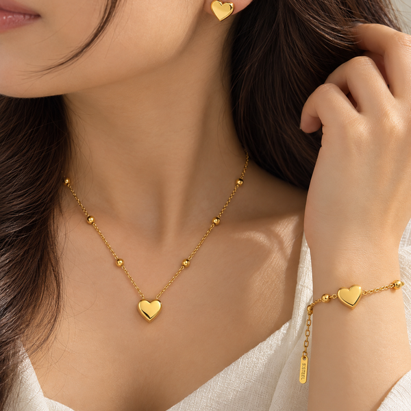 Chunky Heart Trio Set
