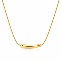 Curve Bar Necklace - view 1