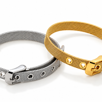 Mesh Belt Buckle Bracelet - view 1