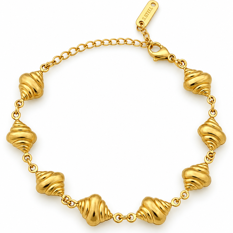 Anklet Duo - 18K Gold Plated Stainless Steel Jewelry