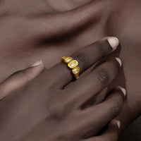 Cascade Crystal Statement Ring - view 2