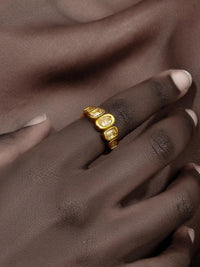 Cascade Crystal Statement Ring - view 2