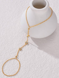 Crystal Station Hand Chain Ringlet - view 2