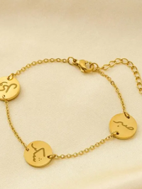 Urdu Calligraphy Coin Station Bracelet - view 1