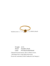 Twisted Rose Ring - view 3