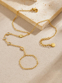 Mixed Bezel Crystal Hand Chain Ringlet - view 2