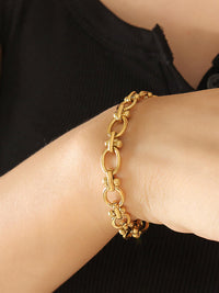 Chunky Oval Link Chain Bracelet - view 2