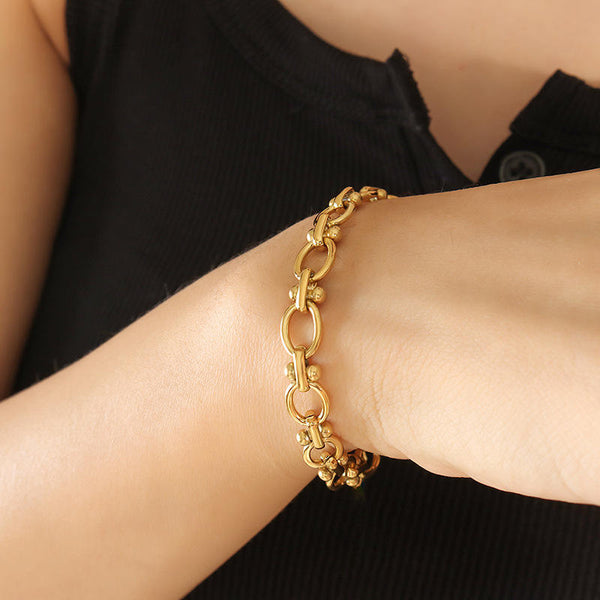 Chunky Oval Link Chain Bracelet
