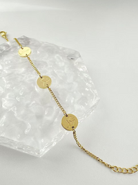 Urdu Calligraphy Coin Station Bracelet - view 3
