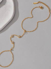 Crystal Station Hand Chain Ringlet - view 4
