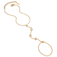 Crystal Station Hand Chain Ringlet - view 1