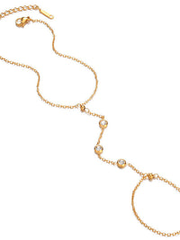 Crystal Station Hand Chain Ringlet - view 1