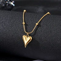 Puff Heart Necklace - view 2