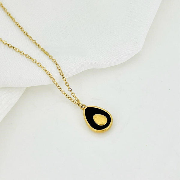 Drop Enamel Necklace
