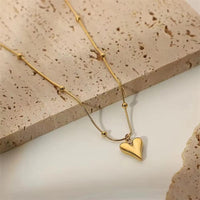 Puff Heart Necklace - view 4