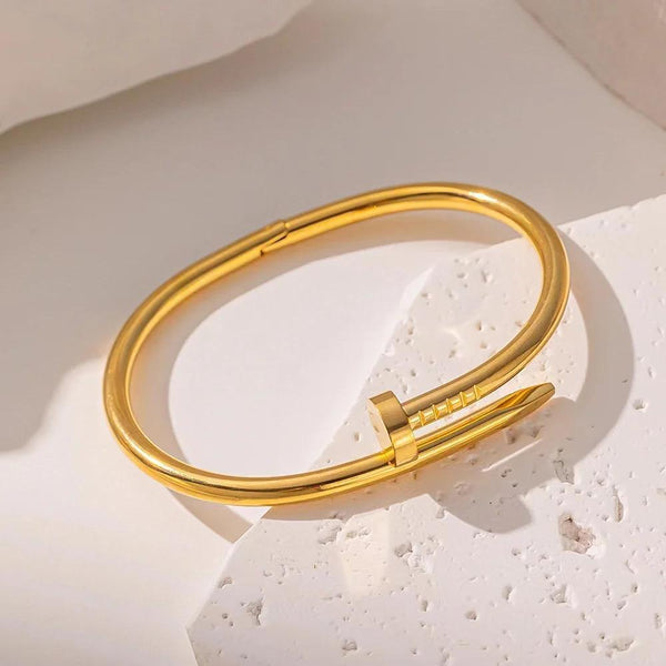 Nail Cuff Bangle