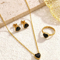 Crystal Heart Jewelry Set - view 4