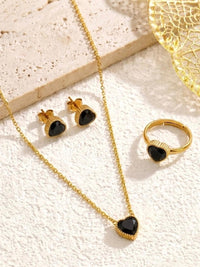 Crystal Heart Jewelry Set - view 4