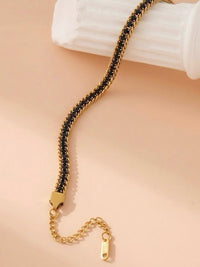 Crystal Tennis Chain Bracelet - view 4