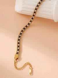 Crystal Tennis Chain Bracelet - view 6