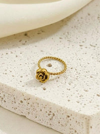 Twisted Rose Ring - view 2