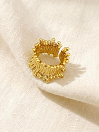 Sunburst Textured Ring - view 4